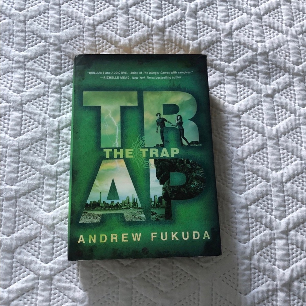 The Trap by Andrew Fukuda First Edition First Printing Book Thriller Fiction